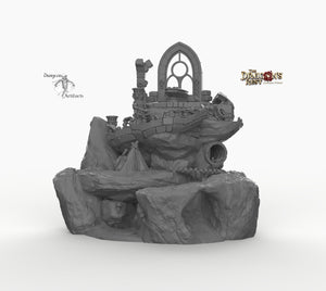 Quest Mountain - 15mm 28mm 32mm Dragon's Rest Wargaming Terrain Scatter D&D DnD