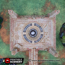 Load image into Gallery viewer, Eden Central Ruins - 15mm 28mm 32mm Brave New Worlds New Eden Terrain Scatter D&amp;D DnD