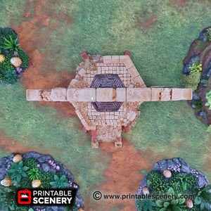 Sacred Dais - 15mm 28mm 32mm Brave New Worlds New Eden Terrain Scatter D&D DnD