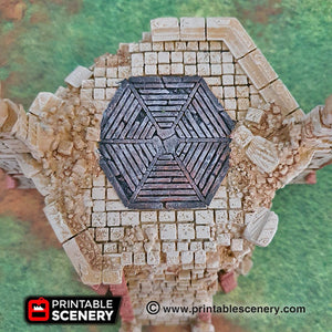 Sacred Dais - 15mm 28mm 32mm Brave New Worlds New Eden Terrain Scatter D&D DnD