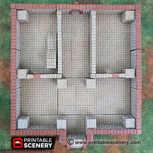 Load image into Gallery viewer, OpenLOCK Pyramid - Step Pyramid 28mm 32mm Brave New Worlds New Eden Terrain Scatter D&amp;D DnD