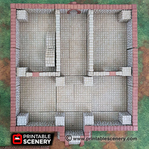 OpenLOCK Pyramid - Step Pyramid 28mm 32mm Brave New Worlds New Eden Terrain Scatter D&D DnD