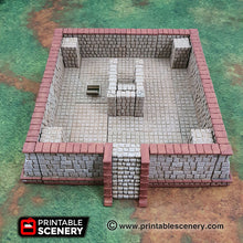 Load image into Gallery viewer, OpenLOCK Pyramid - Step Pyramid 28mm 32mm Brave New Worlds New Eden Terrain Scatter D&amp;D DnD