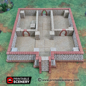 OpenLOCK Pyramid - Step Pyramid 28mm 32mm Brave New Worlds New Eden Terrain Scatter D&D DnD