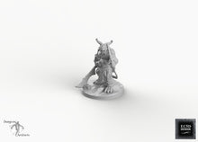 Load image into Gallery viewer, Orc-Demon Hybrid - EC3D Skyless Realms Wargaming RPG Tabletop Miniatures D&amp;D DnD