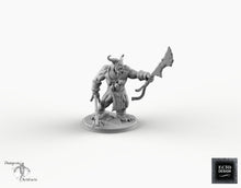 Load image into Gallery viewer, Orc-Demon Hybrid - EC3D Skyless Realms Wargaming RPG Tabletop Miniatures D&amp;D DnD