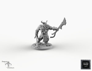 Orc-Demon Hybrid - EC3D Skyless Realms Wargaming RPG Tabletop Miniatures D&D DnD