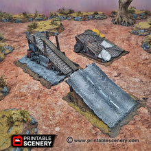 Load image into Gallery viewer, Junk Jumps - 15mm,  20mm, 28mm, 32mm, Terrain Scatter, Brave New Worlds, Wasteworld, Gaslands, D&amp;D