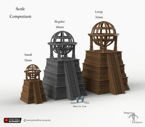 Singularity Engine in Ruins - 15mm 28mm 32mm Brave New Worlds New Eden Wargaming Terrain D&D DnD