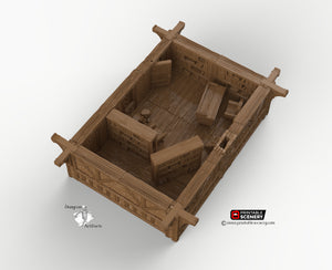 Wizard's Bookshop - 28mm 32mm Wargaming Terrain Scatter D&D DnD