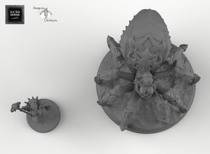 Spider Queen - EC3D Skyless Realms Wargaming Miniatures Monster D&D DnD