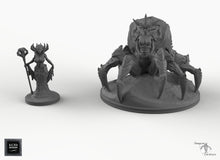 Load image into Gallery viewer, Spider Queen - EC3D Skyless Realms Wargaming Miniatures Monster D&amp;D DnD