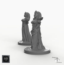 Load image into Gallery viewer, Dark Elf Cleric - EC3D Skyless Realms Wargaming Miniatures D&amp;D DnD Drow PC