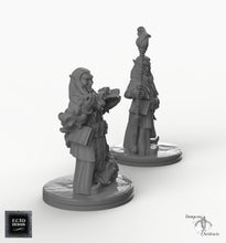 Load image into Gallery viewer, Dark Elf Wizard - EC3D Skyless Realms Wargaming Miniatures D&amp;D DnD Drow PC