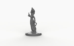 Dark Elf Matriarch - EC3D Skyless Realms Wargaming Miniatures D&D DnD Drow