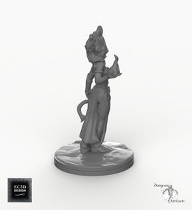 Dark Elf Matriarch - EC3D Skyless Realms Wargaming Miniatures D&D DnD Drow