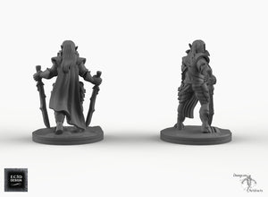 Dark Elf Warrior - EC3D Skyless Realms Wargaming Miniatures D&D DnD