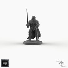 Load image into Gallery viewer, Dark Elf Weapon Master - EC3D Skyless Realms Wargaming Miniatures D&amp;D DnD