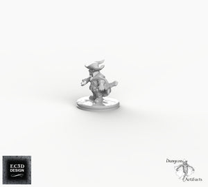 Deep Gnome Rogue - EC3D Skyless Realms Wargaming Miniatures D&D DnD Svirfneblin