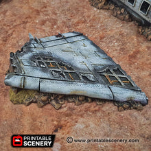 Load image into Gallery viewer, Crashed Aircraft - Airplane 15mm 28mm 20mm 32mm Brave New Worlds Wasteworld Gaslands Terrain Scatter D&amp;D DnD
