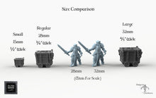 Load image into Gallery viewer, Mine Carts - 15mm 28mm 32mm Skyless Realms EC3D Wargaming Terrain D&amp;D DnD