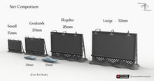Load image into Gallery viewer, Regular Billboard - 15mm 20mm 28mm 32mm Terrain Scatter Brave New Worlds Wasteworld Gaslands D&amp;D DnD