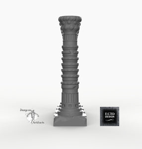 Desert Columns - Egyptian Columns 15mm 28mm 32mm 42mm Empire of Scorching Sands Wargaming Terrain D&D DnD