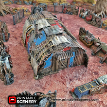 Load image into Gallery viewer, Isolation Bunker - 15mm 28mm 20mm 32mm Brave New Worlds Wasteworld Gaslands Terrain Scatter D&amp;D DnD