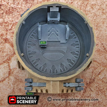 Load image into Gallery viewer, Sci-Fi Watchtower - 15mm 28mm 32mm Brave New Worlds Sanctuary-17 Terrain Scatter D&amp;D DnD