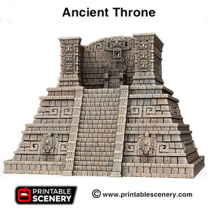 Ancient Throne - 15mm 28mm 32mm Brave New Worlds New Eden Terrain Scatter D&D DnD