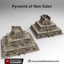 Load image into Gallery viewer, Pyramid of New Eden - 15mm 28mm 32mm Kukulkan Brave New Worlds New Eden Terrain Scatter D&amp;D DnD