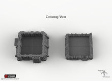 Load image into Gallery viewer, Sithic Outpost Bunker - 28mm 32mm Brave New Worlds Sithic Outpost Terrain Scatter D&amp;D DnD