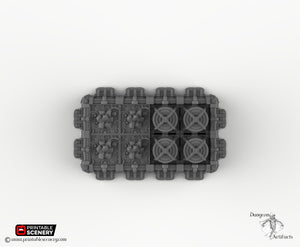 Sithic Outpost Plasma Smelter - 28mm 32mm Printable Scenery, Brave New Worlds, Sithic Outpost, Wargaming Tabletop