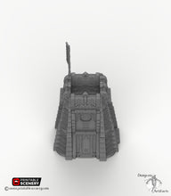 Load image into Gallery viewer, Sithic Outpost Guard Tower - 28mm 32mm Printable Scenery, Brave New Worlds, Sithic Outpost, Wargaming Tabletop