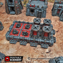 Load image into Gallery viewer, Sithic Outpost Deluxe Set - 28mm 32mm Brave New Worlds Sithic Outpost Terrain Scatter D&amp;D DnD