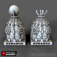 Load image into Gallery viewer, Plasma Spire - 15mm 28mm 32mm Rampage Gothic Steampunk Terrain Scatter D&amp;D DnD