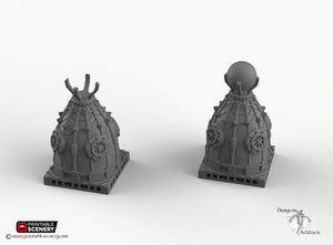 Plasma Spire - 15mm 28mm 32mm Rampage Gothic Steampunk Terrain Scatter D&D DnD