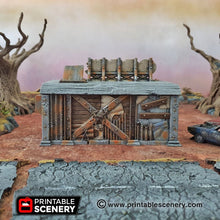 Load image into Gallery viewer, Junkfood Franchise - Junkfort Franchise 15mm 28mm 20mm 32mm Brave New Worlds Wasteworld Gaslands Terrain Scatter D&amp;D DnD