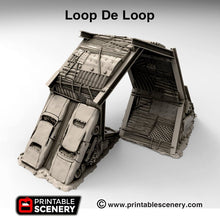 Load image into Gallery viewer, Loop de Loop - 15mm 28mm 20mm 32mm Brave New Worlds Wasteworld Gaslands Terrain Scatter D&amp;D DnD