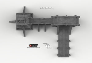 Walls of Eden - 15mm 20mm 28mm 32mm Brave New Worlds New Eden Terrain Scatter D&D DnD