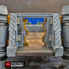 Load image into Gallery viewer, Cargo Lander - 15mm 28mm 32mm Brave New Worlds Sanctuary-17 Terrain Scatter D&amp;D DnD