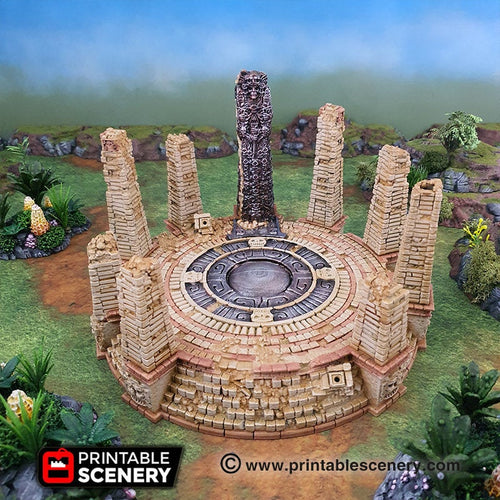 Kronos Occulus Ruins - 15mm 28mm 32mm Brave New Worlds New Eden Terrain Scatter D&D DnD