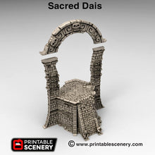 Load image into Gallery viewer, Sacred Dais - 15mm 28mm 32mm Brave New Worlds New Eden Terrain Scatter D&amp;D DnD