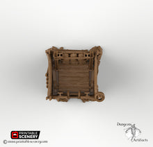 Load image into Gallery viewer, Junkfort Lookout Tower - 15mm 28mm 20mm 32mm Brave New Worlds Wasteworld Gaslands Terrain Scatter D&amp;D DnD