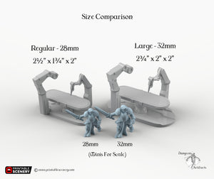 Alien Abduction Table - 28mm 32mm Brave New Worlds Sanctuary 17 Terrain Scatter D&D DnD