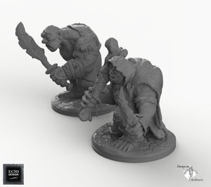 Fomorian Giants - Fomorians - EC3D Skyless Realms Wargaming Miniatures D&D DnD