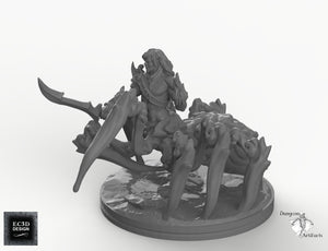 Drider - EC3D Skyless Realms Wargaming Miniatures D&D DnD