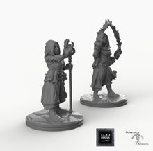 Load image into Gallery viewer, Dark Elf Sorceress - EC3D Skyless Realms Wargaming Miniatures D&amp;D DnD