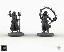 Load image into Gallery viewer, Dark Elf Sorceress - EC3D Skyless Realms Wargaming Miniatures D&amp;D DnD