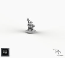 Load image into Gallery viewer, Deep Gnome Merchant - EC3D Skyless Realms Wargaming Miniatures D&amp;D DnD Svirfneblin